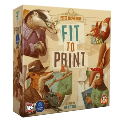 White Goblin Games Fit to Print - Bordspel (NL) bij De Spelletjes Vrienden