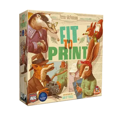 White Goblin Games Fit to Print - Bordspel (NL) bij De Spelletjes Vrienden