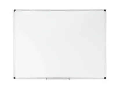 Whiteboard Quantore 90x120cm emaille magnetisch bij DiscountOffice.nl