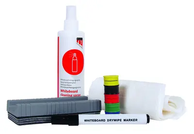 Whiteboard starterkit Quantore bij KantoorArtikelen.nl