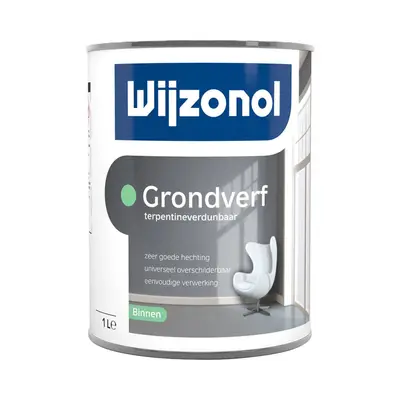 Wijzonol Grondverf - Terpentineverdunbaar bij Verfwinkel.nl