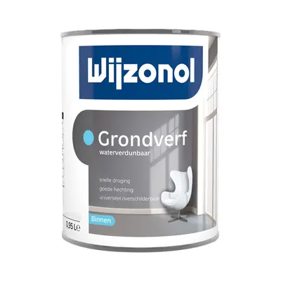 Wijzonol Grondverf - Waterverdunbaar bij Verfwinkel.nl