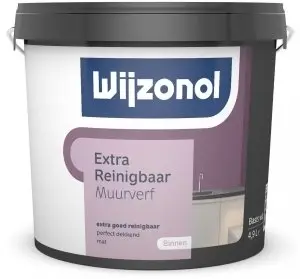 Wijzonol Muurverf Extra Reinigbaar bij Verfcompleet.nl