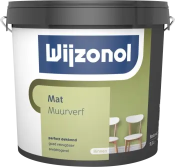 Wijzonol Muurverf Mat bij Verfcompleet.nl