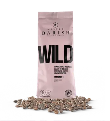 WILD - Mister Barish - koffiebonen - 750gr bij Mister Barish