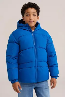 winterjas - marineblauw bij Wehkamp