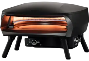 Witt Etna 16" Rotante Control Pizza Oven Mat Black bij BBQtime.nl