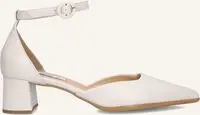 Witte NOTRE-V Pumps 41918 - medium bij Omoda