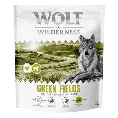 Wolf of Wilderness Senior "Green Fields" Hondenvoer met Lam - Graanvrij 1 kg: Nieuw Recept bij Bitiba