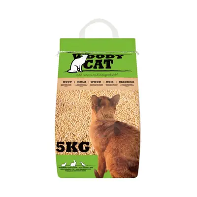 Woody Cat Kattenbakvulling Houtkorrel 8L bij Discus