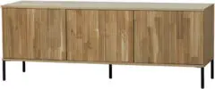 WOOOD Exclusive | Gravure New Tv Meubel 150cm - Eiken - Blanke Lak | Woonkamer meubels | Tv-dressoirTv-meubel bij Meubelwebshop.nl