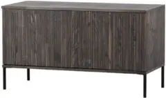WOOOD | New gravure tv meubel 100cm essen fineer espresso | Woonkamer meubels | Tv-dressoir | Tv-meubel bij Meubelwebshop.nl