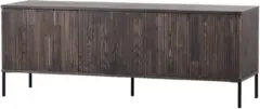 WOOOD | New gravure tv meubel 150cm essen fineer espresso | Woonkamer meubels | Tv-dressoir | Tv-meubel bij Meubelwebshop.nl