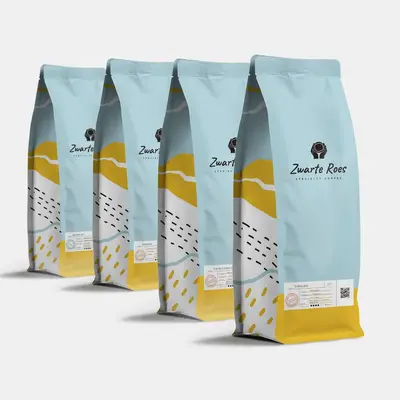 XXL Pakket (4 x 1 kg.) bij Zwarte Roes Specialty Coffee