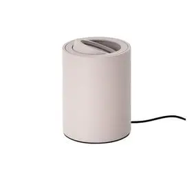 Ylumen Tafellamp Fury rond Ø 8 cm beige bij Lamponline