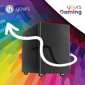 YOURS GAMING | Intel Core i5-14400F | NVIDIA GeForce RTX 5060 | 32GB RAM | 1TB SSD | W11 Professional bij PConderdelen