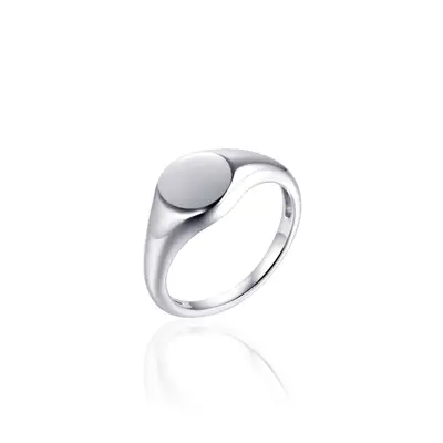 Zegelring van sterling zilver R403 bij Siebel Juweliers