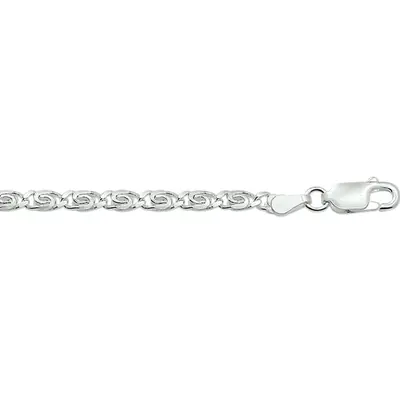 Zilveren Armband Grieks 3,0mm 18cm 1321688 bij Juwelier van Dam