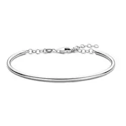 Zilveren armband halve spang bij Zilver.nl