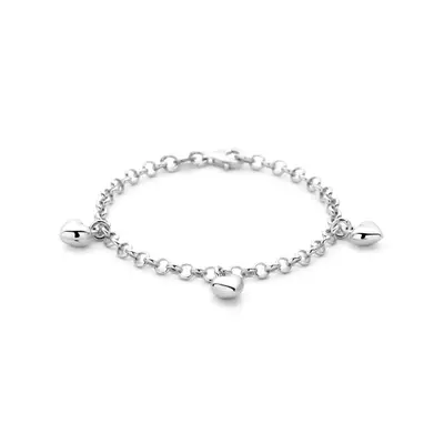 Zilveren Armband Hart 15 cm 1321791 bij Juwelier van Dam