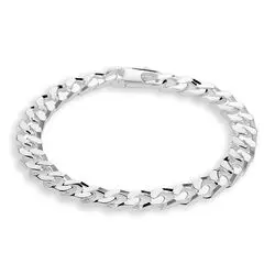 Zilveren gourmet armband 21 cm lang bij Zilver.nl