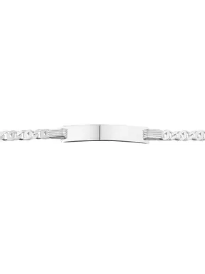Zilveren Graveerarmband 14-16 cm 1322975 bij JuweliersWebshop
