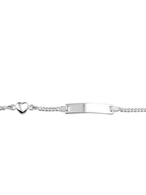 Zilveren Graveerarmband met Hartje 11-13 cm 1322794 bij JuweliersWebshop