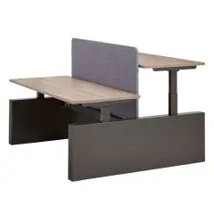 Zit-sta bench bureau Flex 3+ Elektrisch Wang bij Kantoormeubelencenter.nl