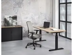 Zit-sta bureau Fabian - Elektrisch bij Office-Deals