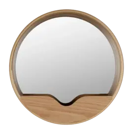 Zuiver Round Wall Wandspiegel Ø 60 cm bij fonQ