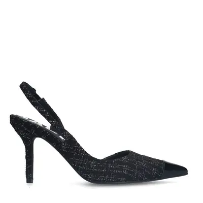 Zwarte slingback pumps bij Sacha