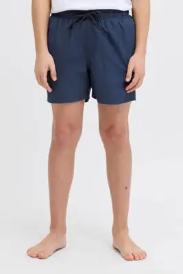zwemshort donkerblauw bij Wehkamp
