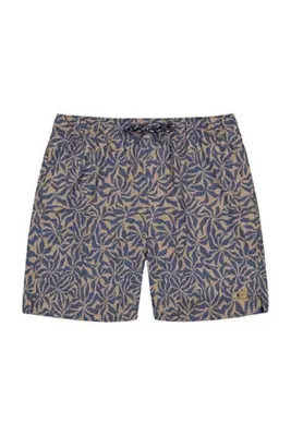 zwemshort Ingleses blauw/beige bij Wehkamp