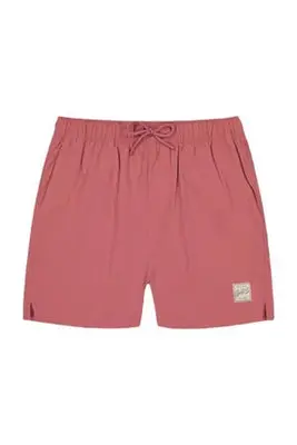 zwemshort Manozos steenrood bij Wehkamp