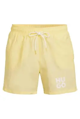 zwemshort Paolo geel bij Wehkamp